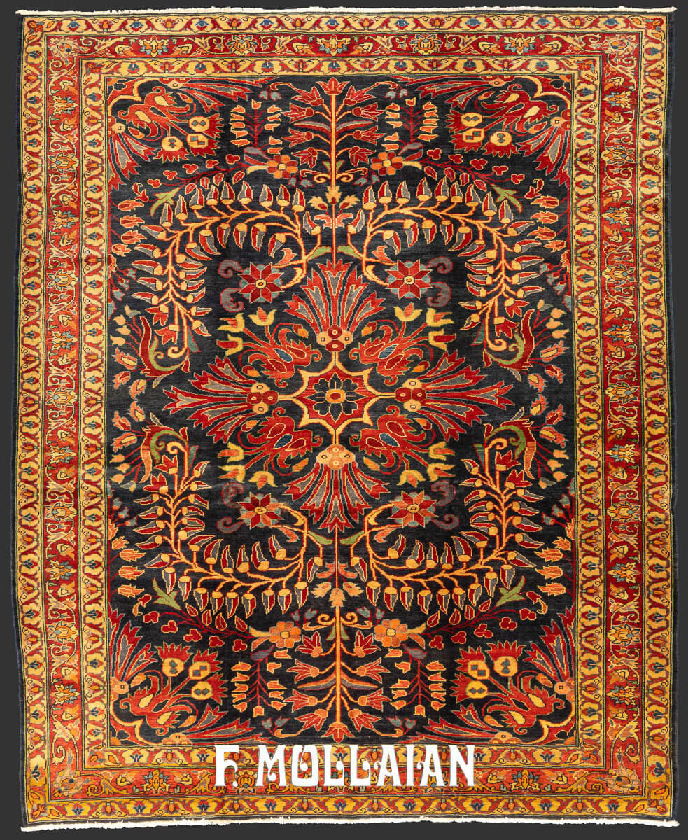 Antique Persian Rug Bibibaft n°:747870